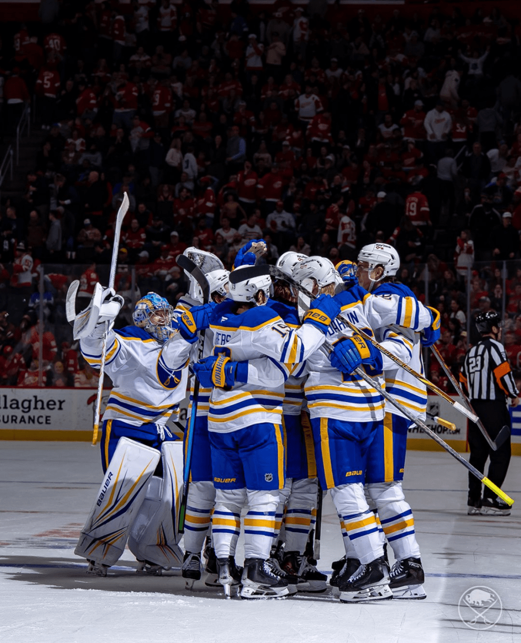 Sabres Flip the Script in The Motor City, Claim Dramatic Overtime Victory vs. Red&nbsp;Wings